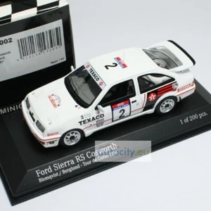 MINICHAMPS FORD SIERRA RS COSWORTH BLOMQVIST/BERGLUND TOUR DE CORSE 437878002 - Picture 1 of 4