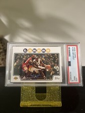 2008 Topps Chrome Kobe Bryant / Lebron James #24 Card - PSA 9