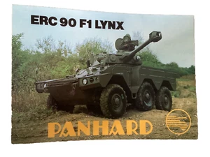 Antico Catalogo Inserzionista Auto Militare Esercito Tank Char Panhard Erc F1 - Foto 1 di 4