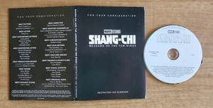 Shang Chi und die Legende der zehn Ringe DVD Film Screener Marvel - Bild 1 von 2