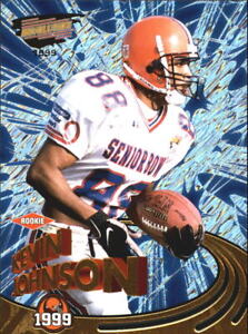 1999 Revolution Football Card #43 Kevin Johnson Rookie