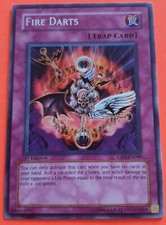 Yugioh Fire Darts 1st Edition Rare Card