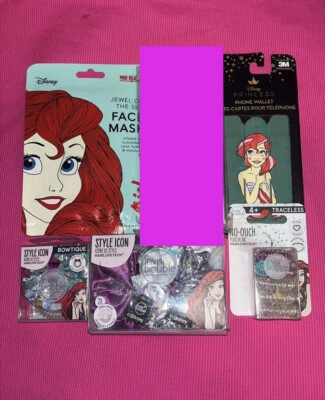 Disney Princesa Ariel, Invisibobble Sprunchies, Bowtique y Corbata Sin Rastro Foto 1 de 4