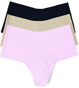NWOT hanky panky Breathe High Rise Thong Value 3 Pack Size S