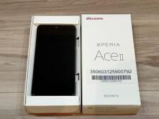 Sony Xperia Ace II 2 SO-41B Black Sim Free  Android Smart Phone Unlocked