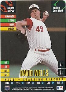 1995 Donruss Top of the Order #NNO David Wells Cincinnati Reds Baseball Card