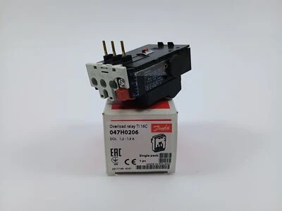 Danfoss 047H0206 Overload Relay TI 16C DOL 1.5-1.9 A - Image 1 of 4