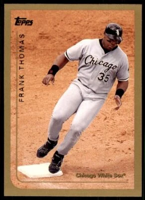 1999 Topps Frank Thomas. Baseball Cards #423 - Image 1 of 2