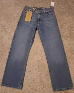 Polo Ralph Lauren Jeans Boys 12 (26x26) Blue Denim Bedford Straight Leg Distress - Picture 1 of 10