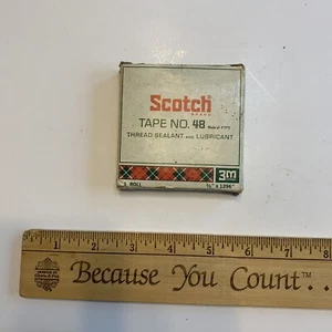 Scotch® Thread Sealant and Lubricant 48, 1/2" x  1296” Old Stock. - Picture 1 of 4
