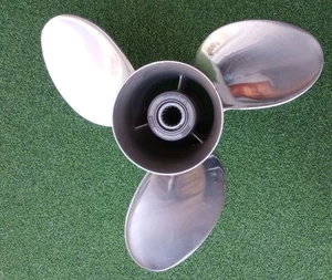 MICHIGAN WHEEL RAPTURE SS PROPELLER COUNTER 033079 14.25x21 LH MERCURY PROP - Picture 1 of 10