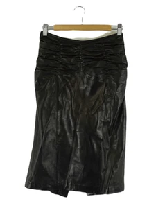 Falda de cuero negra Burberry 10 de Reluv Clothing - Imagen 1 de 5
