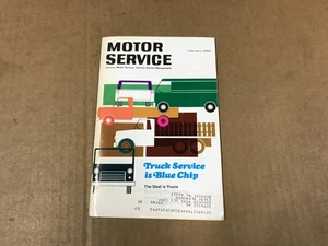 Vintage Motor Service Booklet - February 1969 - Foto 1 di 5