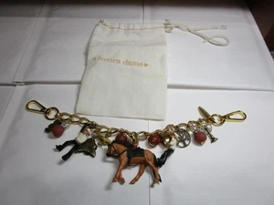 Lenora Dame Western Chain Bag Charm - Picture 1 of 9