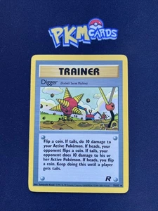 Pokémon TCG Digger Team Rocket 75/82 Regular LP. - Picture 1 of 3
