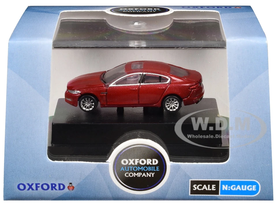 JAGUAR XF RHD CARNELIAN 红色 1/148 (N) 比例压铸模型汽车牛津 NXF001 出品 — 第 1/1 张图片