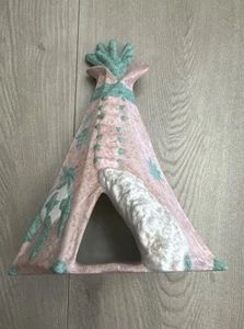 Vintage Ceramic Native American Indian Teepee 9.5” Tall - Picture 1 of 5