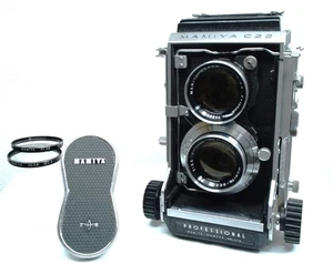 beautiful! [Top MINT] Mamiya C22 Pro TLR Film Camera Sekor 105mm f3.5 Lens JAPAN - Picture 1 of 24