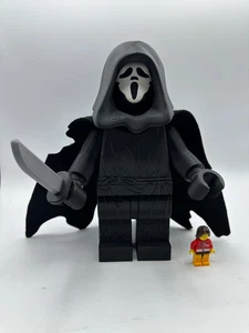 Minifigura de cara de fantasma impresa en 3D a gran escala 8,5"- 9,5" - Imagen 1 de 6