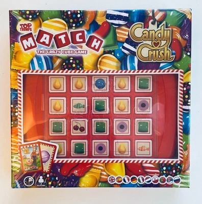 CANDY CRUSH Top Trumps Match The Crazy Cube Board Game Toy NEW - *ULTRA RARE* - Image 1 of 2