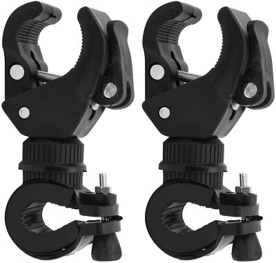 Soporte Linterna Bicicleta Soporte Universal Montaje Linterna 90º Rotación para Montar Foto 1 de 4