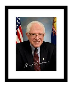 Bernie Sanders 8x10 signed Photo Print Official Portrait handsigniert Demokrat - Bild 1 von 2