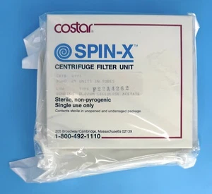 Costar Spin-X Centrifuge Filter Unit 8160 24 Units 0.22 um Corning F22A4262 - Picture 1 of 2
