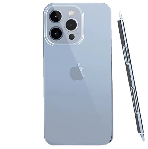 For iPhone 13 13 Pro Max Slim Protective Clear Bumper Shockproof Case Cover - Image 1 of 4