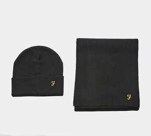 m and s hat and scarf set