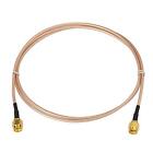 SMA Male to SMA Male RG316 Coaxial Jumper Cable 1m 3 feet for LNA Low Noise R...