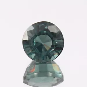 Piedra preciosa redonda suelta turmalina Paraiba verde impecable natural AAA corte 12x12 mm. - Imagen 1 de 5