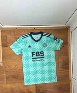 LEICESTER CITY 2021 2022 Away size S soccer jersey football kit Small - Picture 1 of 7