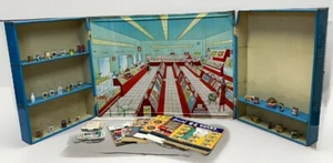 Wolverine Tin Super Service Market Toy Mini Play Food Shop Store Doll House Vtg - Picture 1 of 17