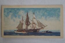 The Saga of Ships Vintage 1970 Brooke Bond Tea Card Charles W. Morgan