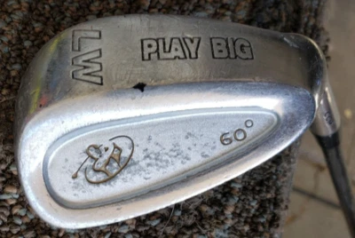 37 IN GAINT GOLF PLAY BIG 60 DEG CAVITY BACK LOB WEDGE GOLF CLUB EXCELLENT - Image 1 of 4