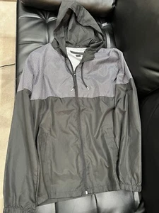Triumph Over Tragedy Hooded Windbreaker Jacket SIZE Mens LARGE Ultralight NWOT - Picture 1 of 9