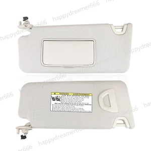 Gray Car Left Sun Visor For Honda 2008-2012 2009 Accord 83280-TA5-A51ZA W/Mirror - Bild 1 von 21