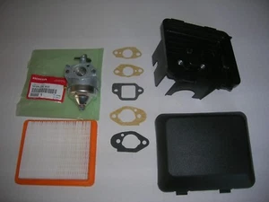 Honda Engine Carburetor ALL HRT216 AND HRZ216 SERIES 5 Gaskets Air Filter & Base - Picture 1 of 2