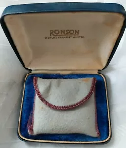 1940's RONSON ADONIS STERLING SILVER CIGARETTE LIGHTER ~ SJK ENGRAVING - Picture 1 of 5