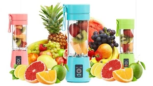 Portable Blender, Personal Size Blender Shakes And Smoothies Mini Juicer Cup USB - Picture 1 of 5