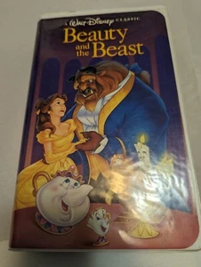 Beauty And The Beast VHS Tape 1992 Walt Disney's Black Diamond Classic-1325 RARE - Picture 1 of 4