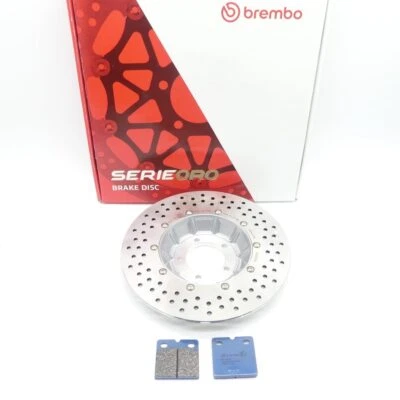 Brembo Bremsscheibe + Bremsbeläge Bremse hinten für BMW R100 R 100 1000 RS S - Bild 1 von 4
