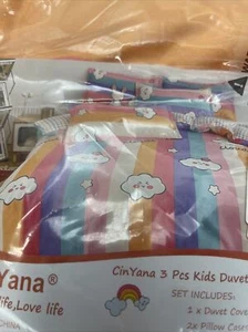 Bedding Set Soft Bed Sheet Duvet Cover Pillowcase Cartoon Bed Sheet Quilt Cover - Picture 1 of 2