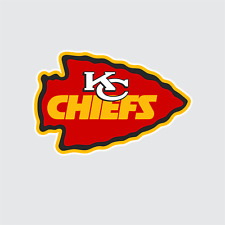 Kansas City Chiefs KC NFL Sports Color Vinyl Decal Sticker