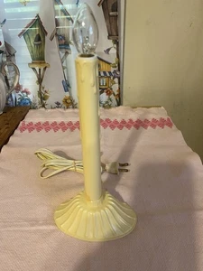 Vintage 10" Single  Electric Christmas Window Candles Candelabras  Working - Picture 1 of 2