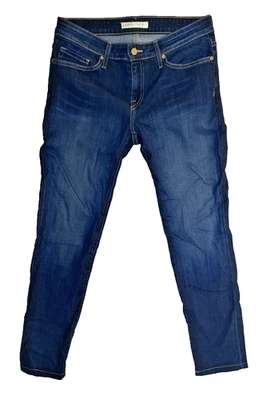 Joie Jeans Mujer 29 Tiro Medio Ajustado Barranco Azul Oscuro Elastizado EE. UU. 31x27 Foto 1 de 4