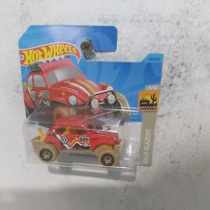 2023 Hot Wheels Volkswagen Baja Bug TH Short Card HW Treasure Hunt - Picture 1 of 6