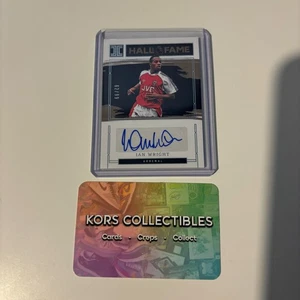 Arsenal IAN WRIGHT AUTO 62/99 - 2023/24 PANINI IMPECCABLE HALL OF FAME AUTOGRAPH - Picture 1 of 2