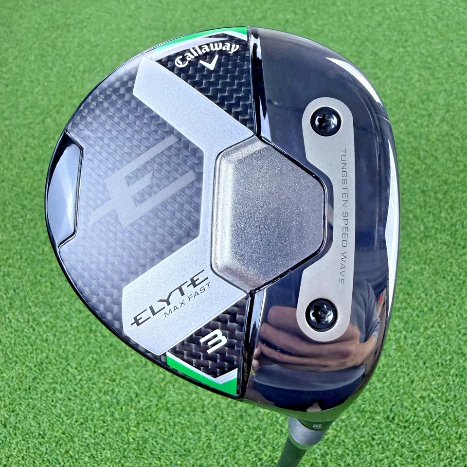 Callaway Elyte Max Fast 3-Wood 16° Loft RH Vanquish 4 R2 Senior Shaft Winn Grip - Image 1 of 4