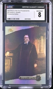 2023 Pieces of the Past Presidential Edition Chester A. Garfield #22 CGC 8 - Picture 1 of 2